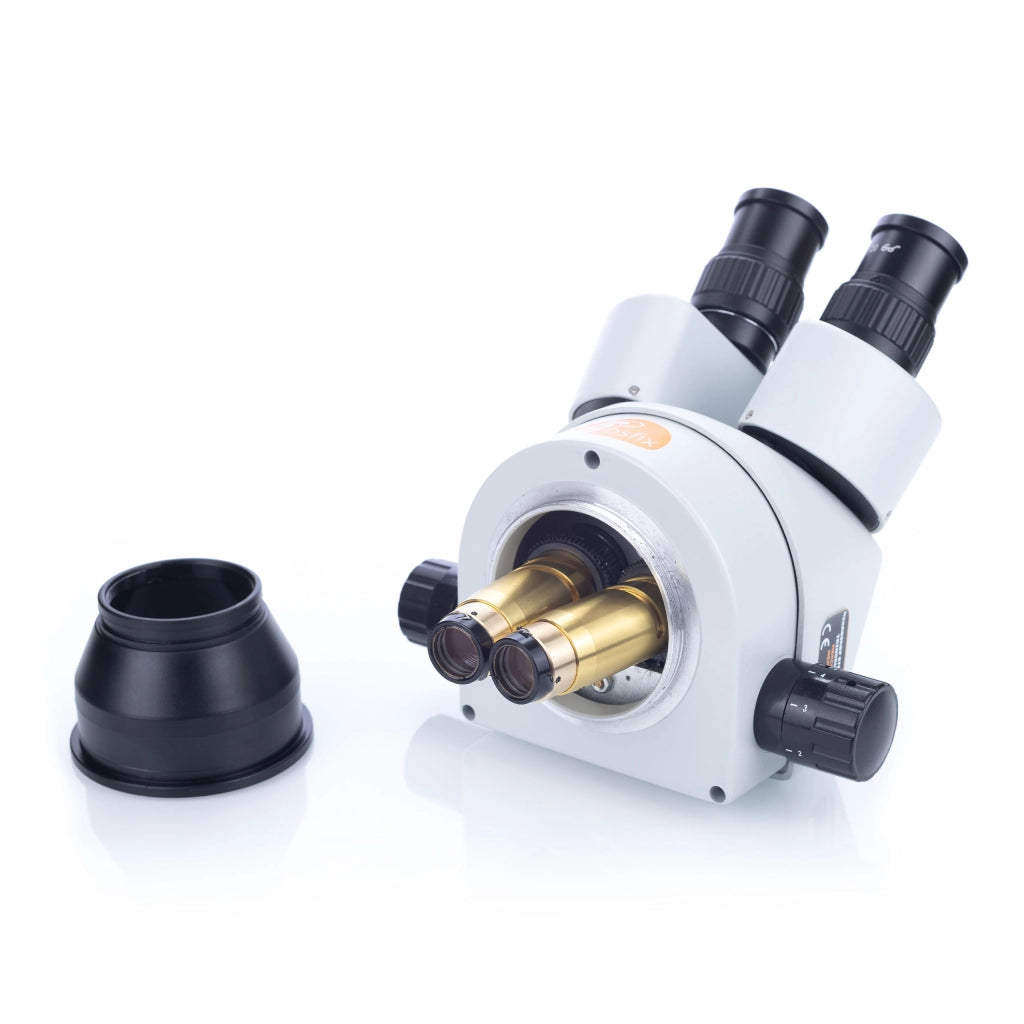Set Microscopio Avanzato Mercury Pro con Telecamera, Supporto Display e Schermo 8" – Zoom 7x-45x, Testa Trinoculare