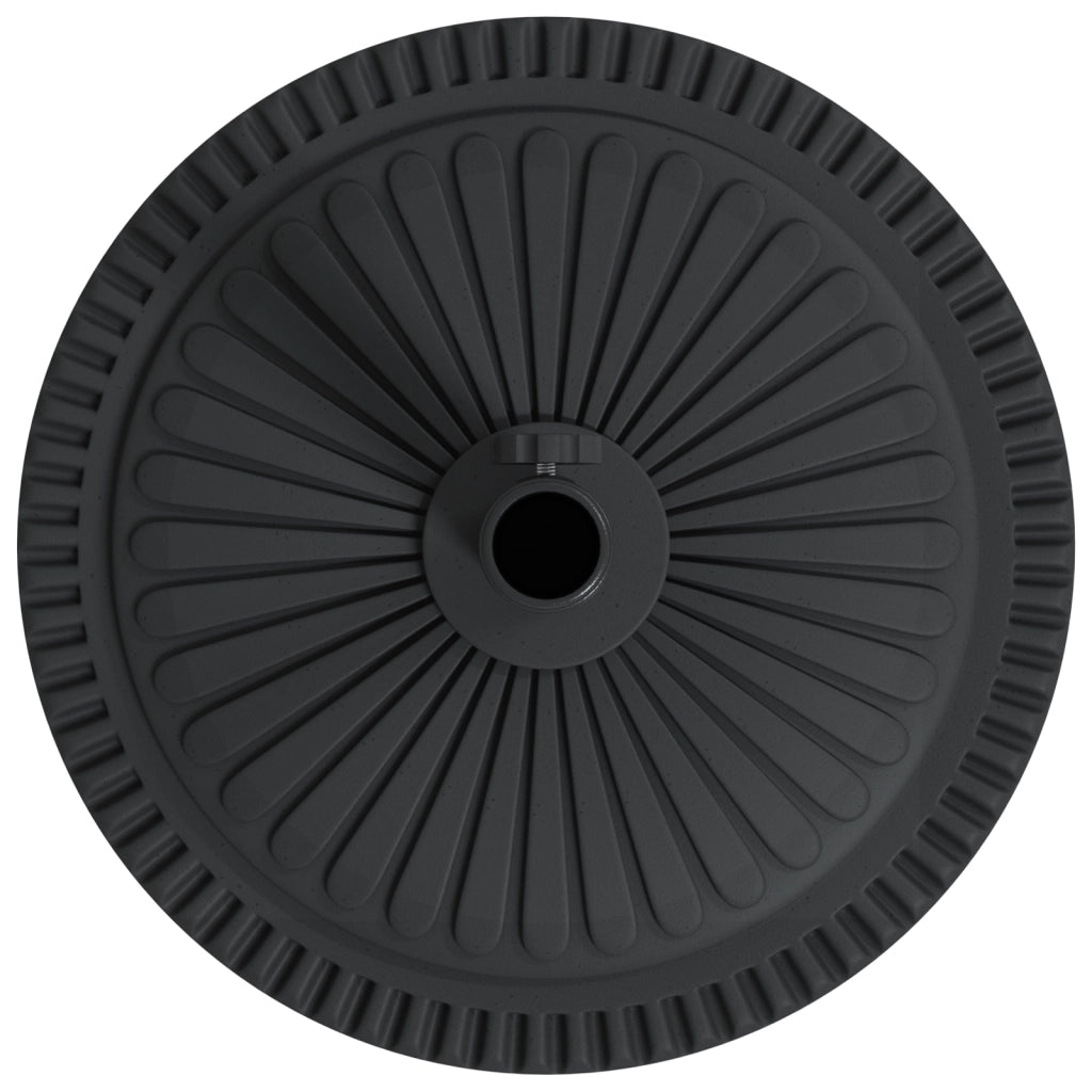 Base per Parasol  con Ruote per Poli Ã˜38-48 mm 13 kg Rotonda