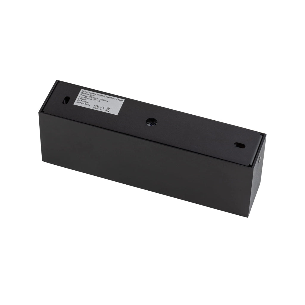 Faretto lineare 20W LED 3000K nero Nowodvorski 10055