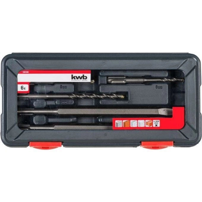 Kwb Set 4 Punte+2 Scalpelli Sds 109166
