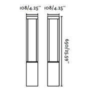 AGRA 650 2700K, Paletto, Faro Barcelona Colore: Grigio Scuro