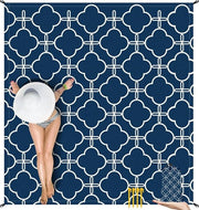 Tenda da picnic, impermeabile, 200 x 220 cm, dehors, per 1-4 persone, con 4 punte di fissaggio, leggera e trasportabile, grande mat di sabbia per spiaggia, escursioni, viaggi, campeggio