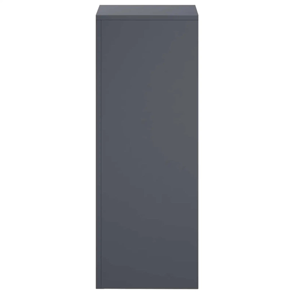 Supporto per piante Antracite 30 x 30 x 80 cm Acciaio Inox 8012492