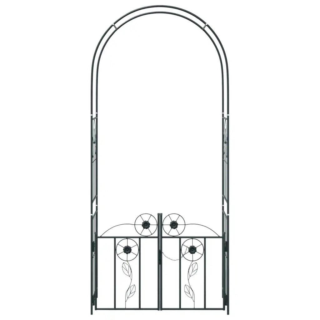 Arco da Giardino con blocco Nero 102 x 50 x 218 cm CFW6666258