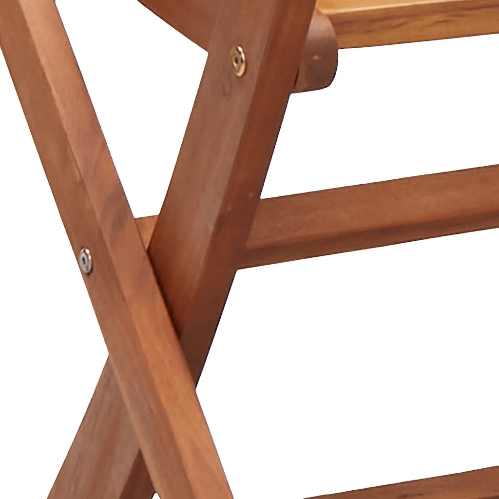 Sedie da Giardino Pieghevoli 8 pz Legno Massello di Acacia 3214473