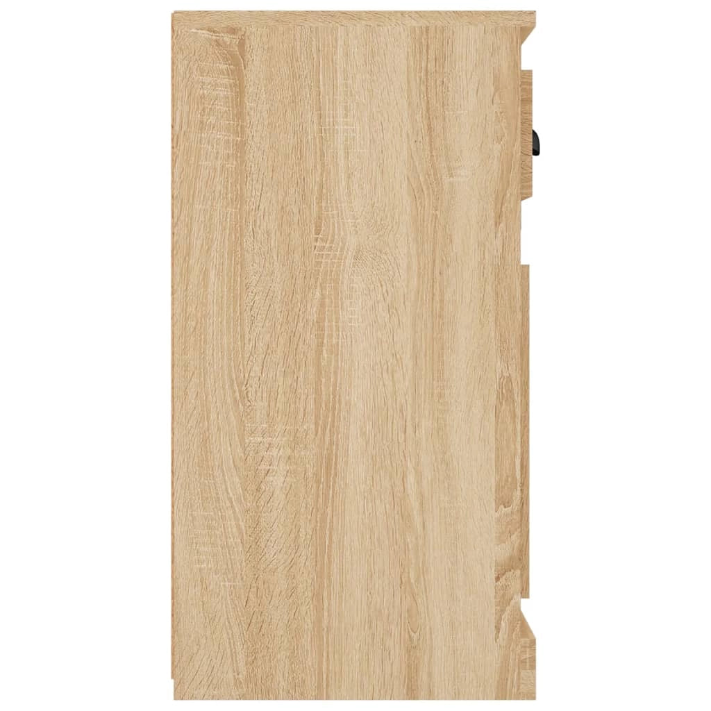 Buffet credenza cassettiera mobiletto mobile contenitore organizer cucina soggiorno rovere Sonoma 70 x 35,5 x 67,5 cm legno ingegnerizzato marrone 02_0031701