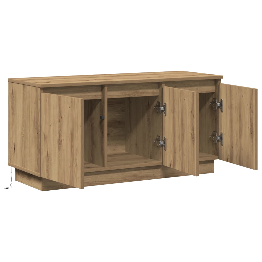 Mobile TV Rovere 100x38x49 cm Legno Ingegnerizzato