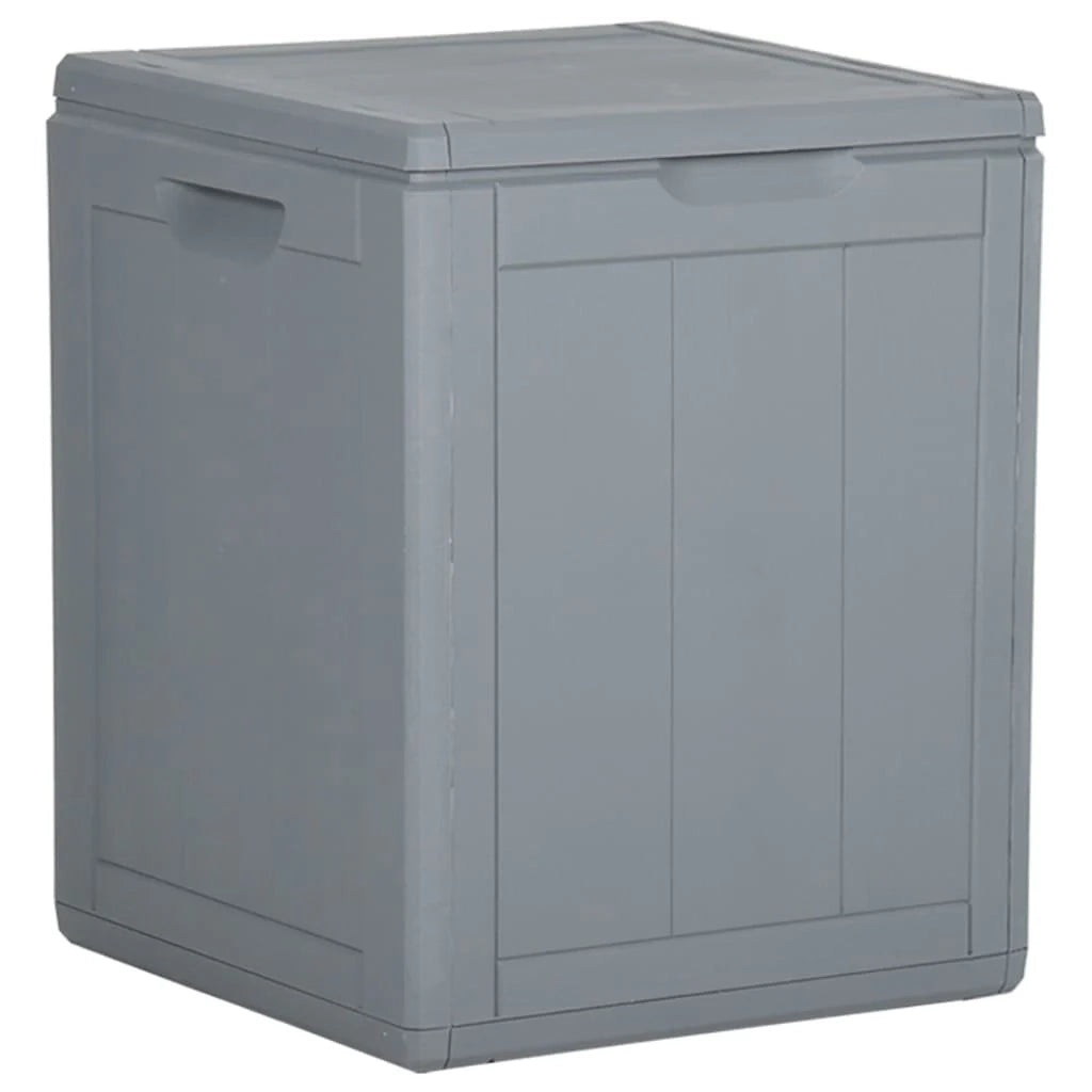 Baule da giardino 90 litri rattan PP grigio 02_0013050