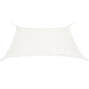 Vela ombreggiante/ombrellone quadrato 2 x 2 m in HDPE bianco 02_0009451