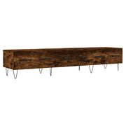 Mobile TV | Armadietto TV | Mobile Porta TV Rovere Fumo 150x36x30 cm in Legno Multistrato