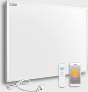 Impianto di riscaldamento a parete - Termostato - Wi-Fi - Comando a distanza - 580 W - Riscaldamento elettrico - Efficacia energetica - Sicurezza contro sovraccaldamento