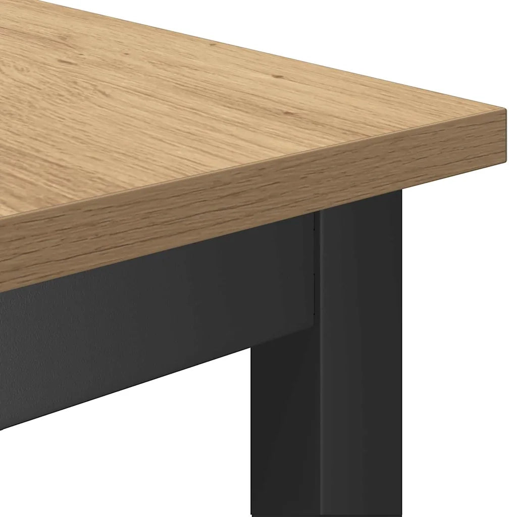 Panchina da pranzo 2 pz Rovere artigianale CFW9499878