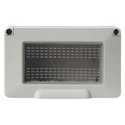 Custodia 4P IP55 Scatola Porta Frutti Con Coperchio 4 Posti Moduli Compatibile Con Vimar Plana