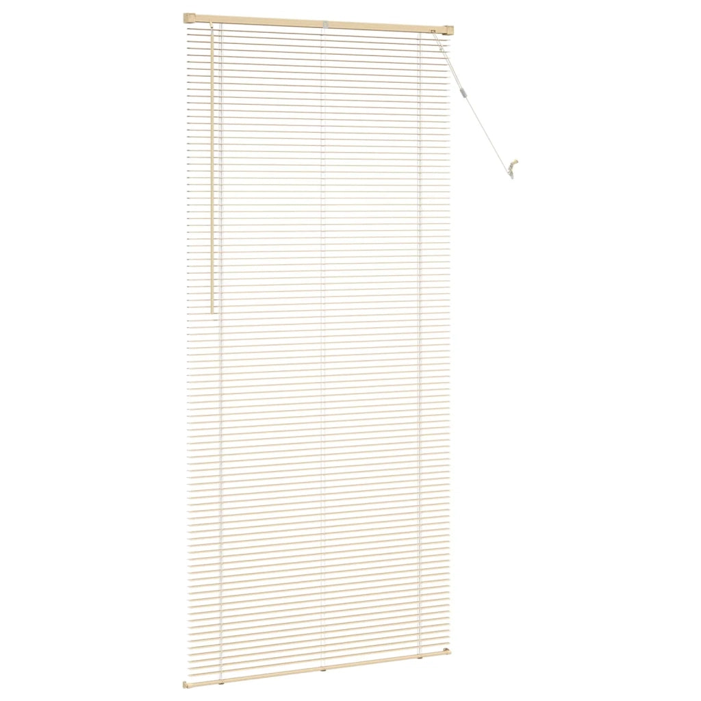 Tenda Veneziana Marrone Chiaro con Motivo 213 x 80 cm PVC 42003775
