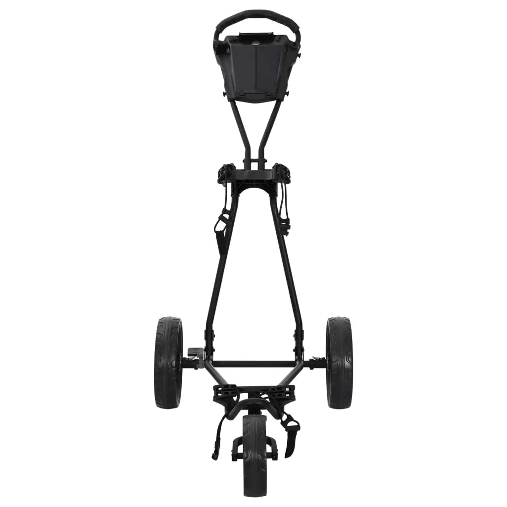 Carrello da golf Nero 95 x 60 x 130 cm Ferro CFW6295325