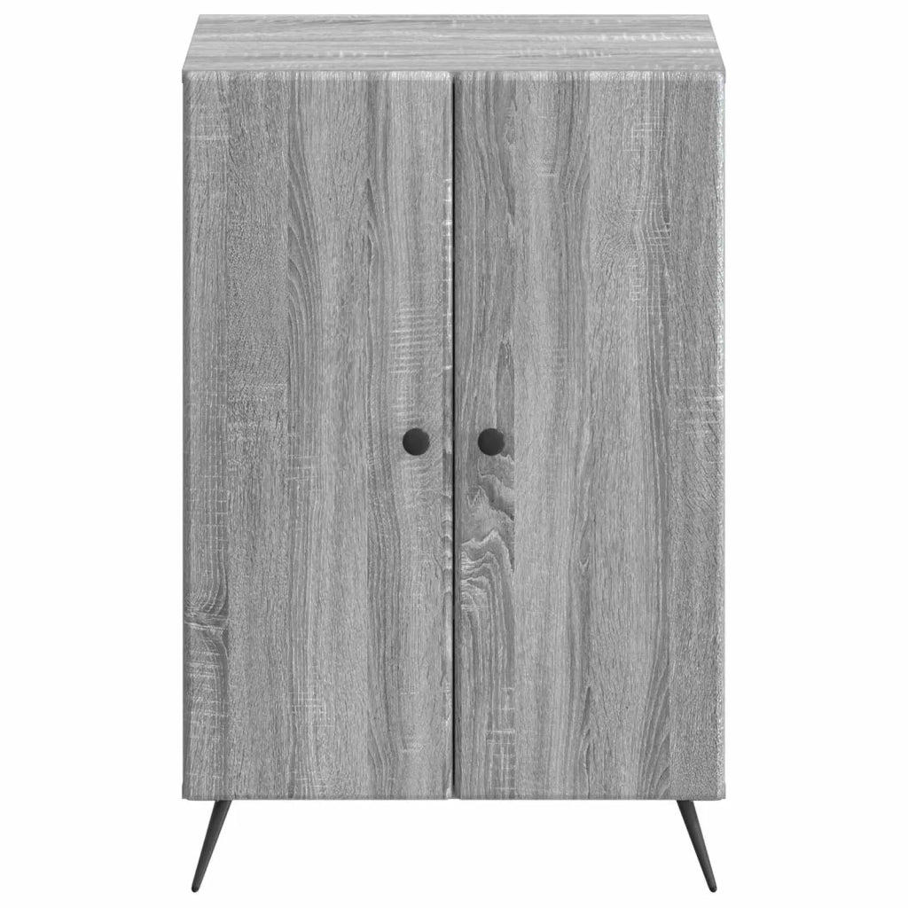Mobile per scarpe BREDA 59,5 x 39,5 x 90 cm Sonoma grigio 897531