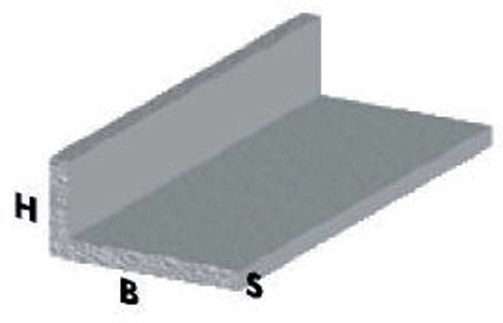 PROFILO CROMO H.100 CM ELLE 30X15X1 MM- ARCANSAS- 5,0 pz