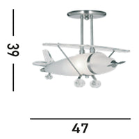 Sospensione Contemporanea Novità Acciaio Argento Vetro Trasparente 1 Luce E27