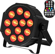 Illuminazione da Podio Potente, Ricaricabile con DMX e Comando a Distanza per Feste, Bar, Podio e Altro - Ideale per Matrimoni, Natale e Set di DJ