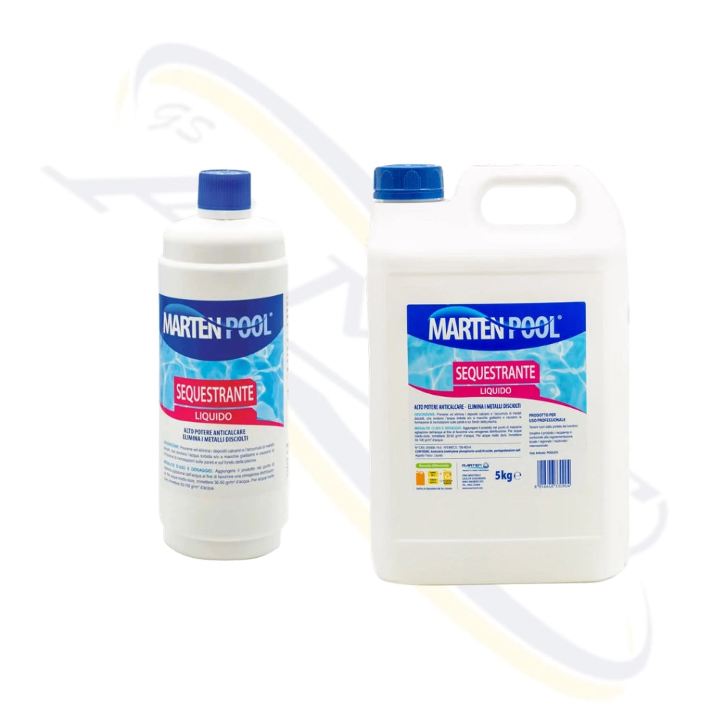 SEQUESTRANTE LIQUIDO MARTEN POOL CHILOGRAMMI: 5 KG