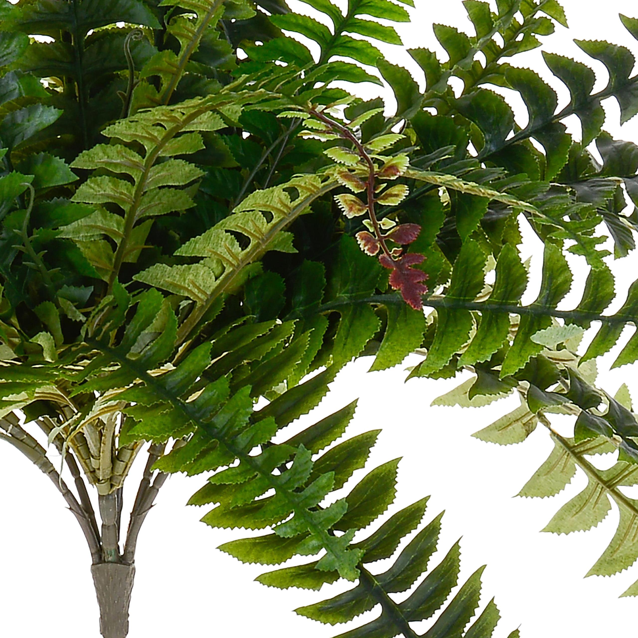 Felce Artificiale Composta da 42 Foglie Altezza 73 cm Verde