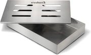 Accessorio barbecue per gasgrill in acciaio inossidabile con Rookmeel per Rookchips e Rookpellets - Modello 8812 - Zavorra in acciaio inossidabile