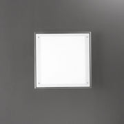 Plafoniera Moderna Plain Vetro Bianco Led 40W Dimmerabile Ip20