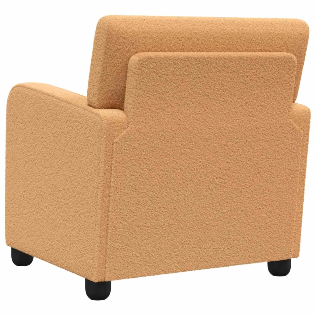 Poltrona Beige Pelliccia sintetica di agnello 42043411