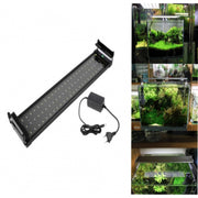 Trade Shop - Lampada 18w Luce Plafoniera Allungabile Estendibile Led Per Acquario 45-60cm -