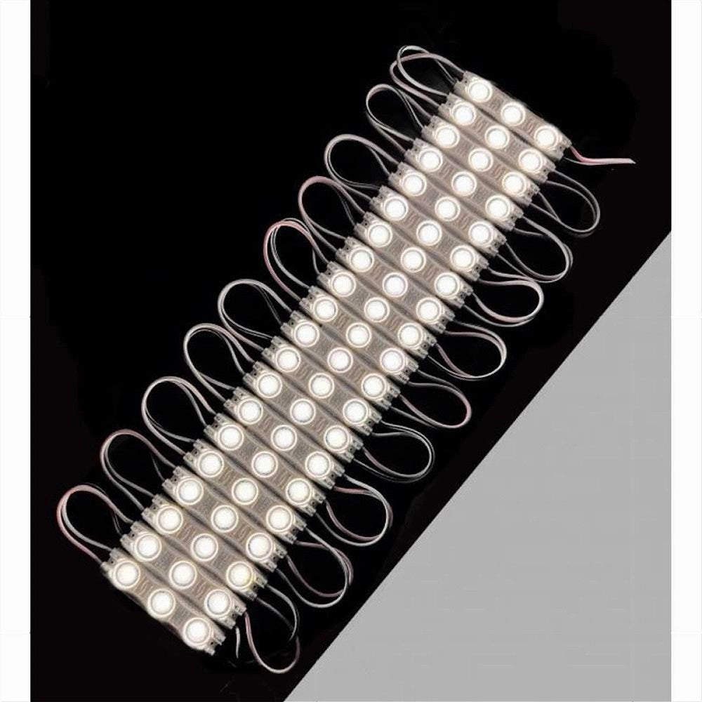 Trade Shop - Modulo Led 12v 20 Strisce 2835 Insegne Tabelle Vari Toni Luce Ip65 Abt-2835-6114 -