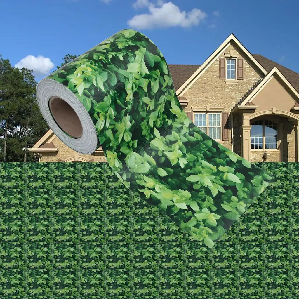 Recinzione Frangivento da Giardino | Recinzione da cortile PVC 35x0,19 m Verde