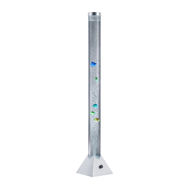 PIANTANA LED MOTION PESCI COLORATI RGB 1W H 130 CM