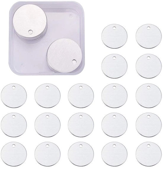 Hanger in Alluminio da 30 pezzi - Hanger Ronde - Hanger DIY - Hanger Creativo - Hanger Artigianale - Hanger Vuoto