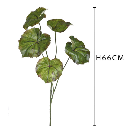 Set 3 Rami Artificiali di Galaxy Altezza 66 cm Verde