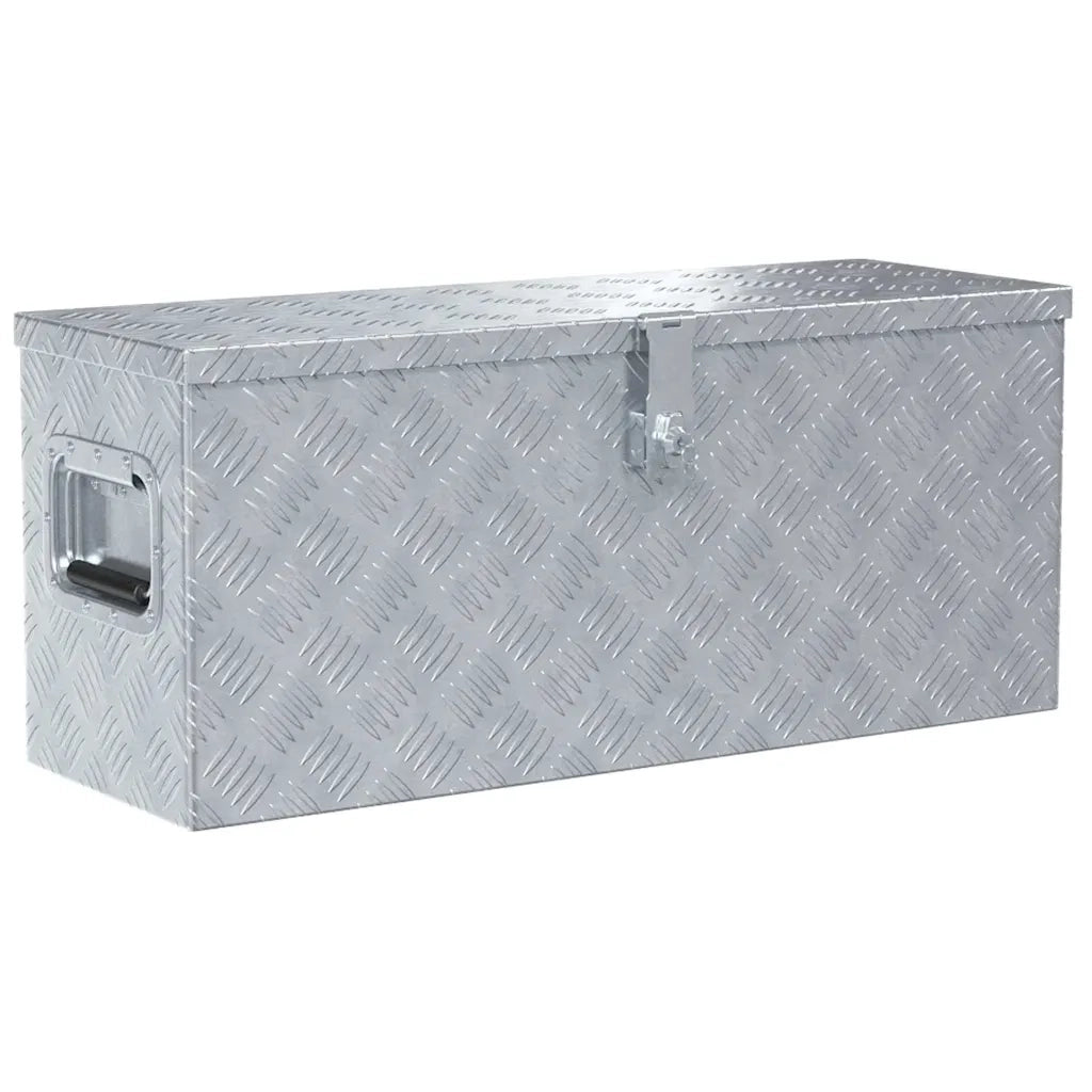 Cassetta in Alluminio 76,5x26,5x33 cm Argento cod mxl 62577
