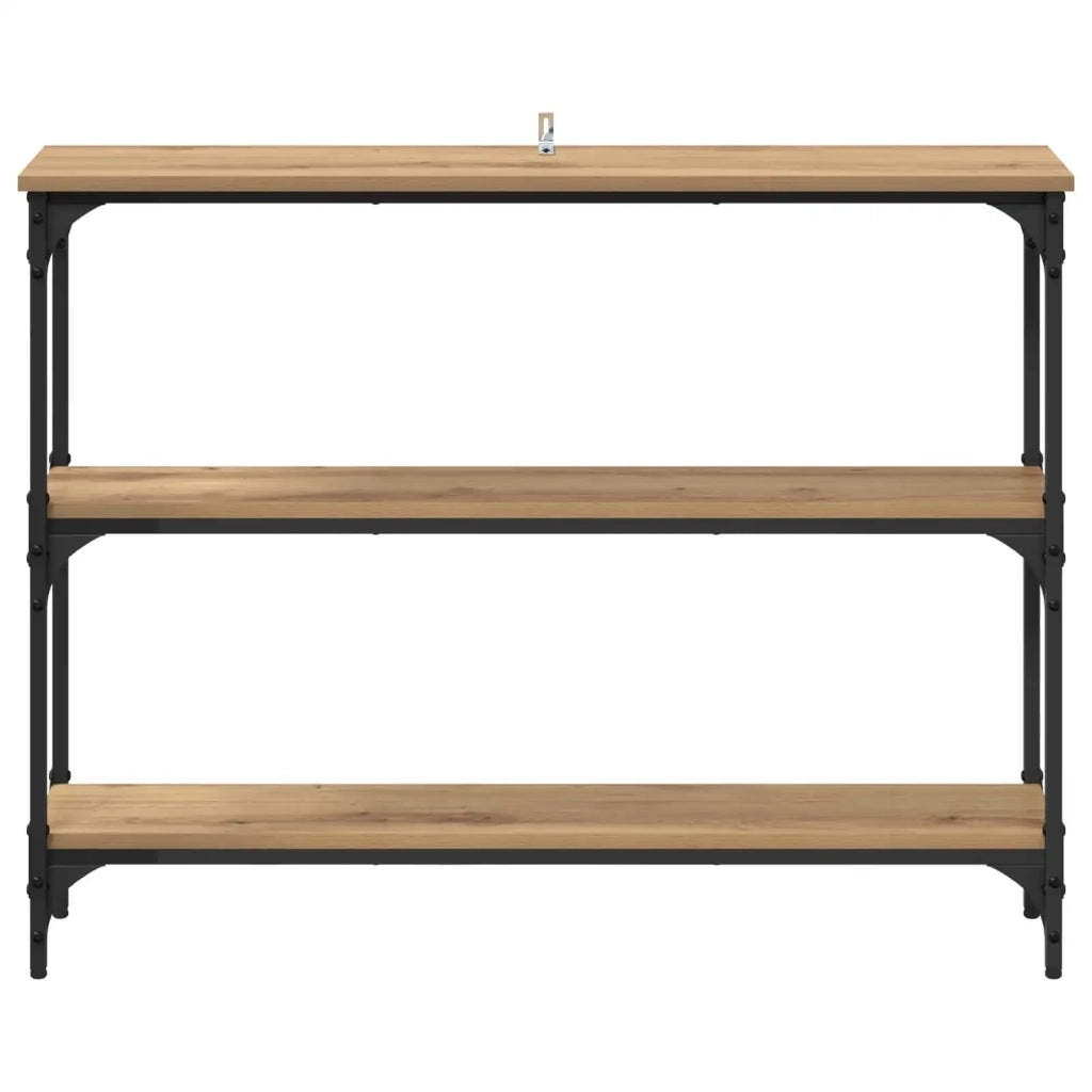 Tavolo consolle Rovere artigianale 100 x 22,5 x 75 cm 883504