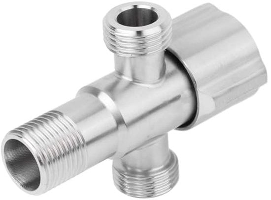 Bidet Spray - Manuale per l'installazione facile - Stopkraan per acqua - Valvola angolare in acciaio inossidabile - Toilette portatile - 304 RVS