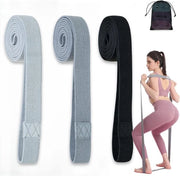 Set di 3 cinti di allenamento, antiscivolo, per esercizi di forza e stretching