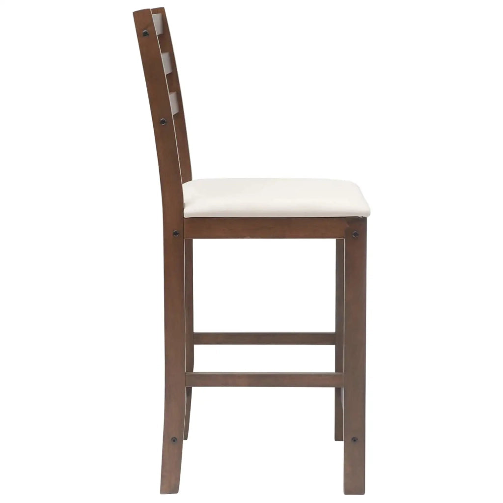 Sedie da pranzo 2 pcs Marrone Chiaro 40 x 47,5 x 99,5 cm 42020465