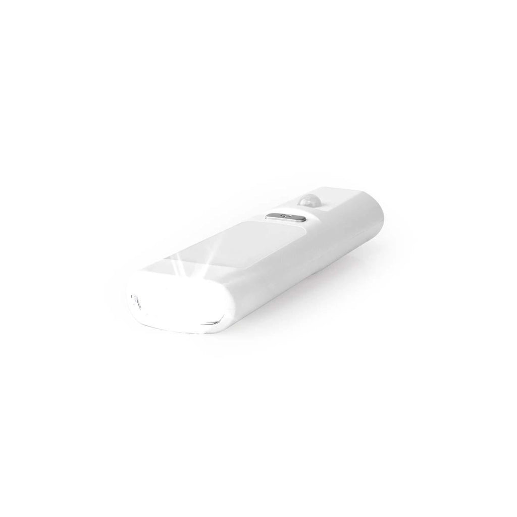 Torcia LED regolabile 2 in 1 con sensore di movimento Bianco Nedis
