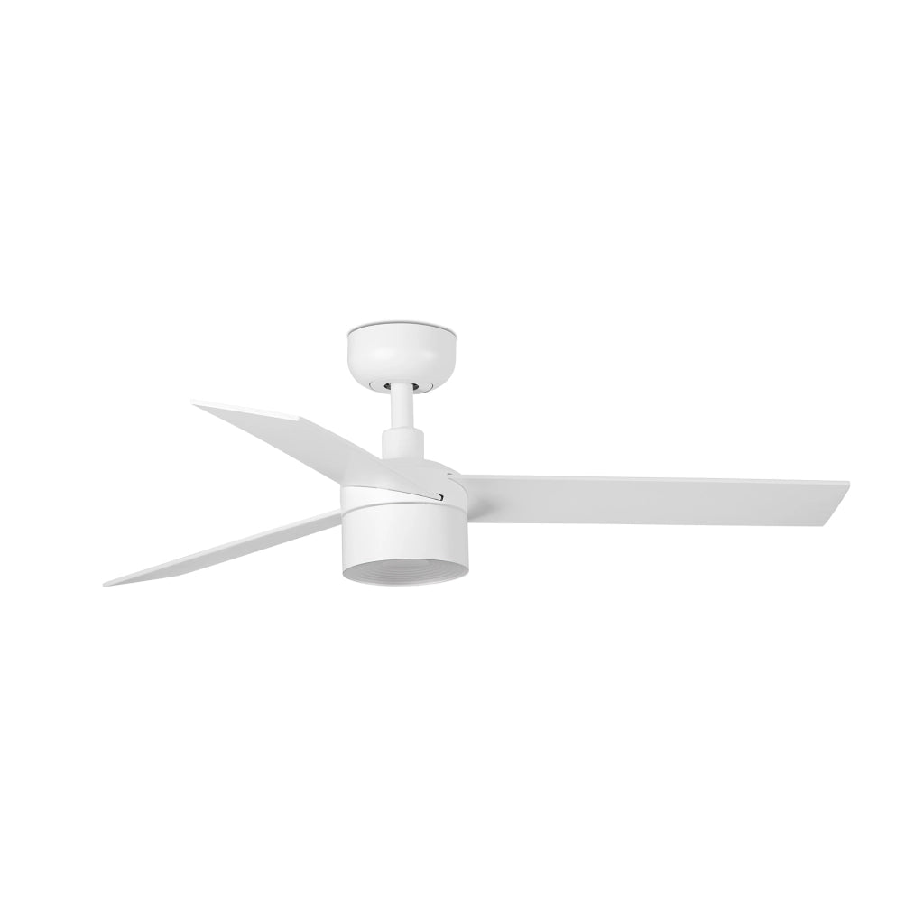 RUDDER TEK S Ventilatore da soffitto bianco/frassino 3000K