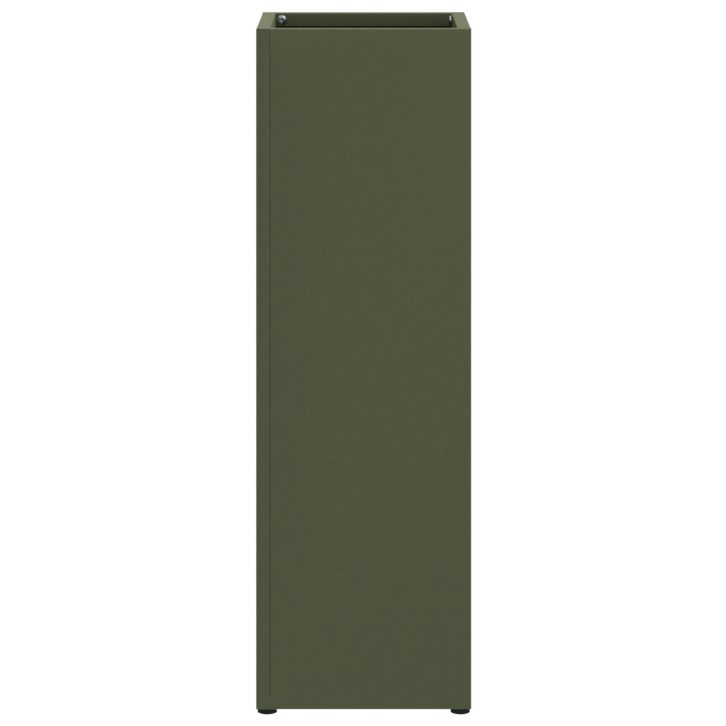 Portaombrelli Verde Oliva Metallo Medio Stoccaggio