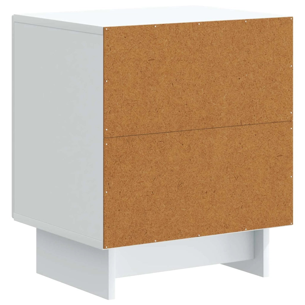 Armadio da Notte 2 pcs Bianco 43 x 34,5 x 50 cm