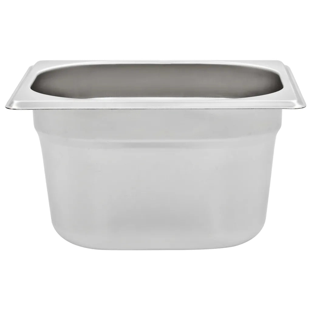 Contenitori Gastronorm 12 pz GN 1/6 100 mm in Acciaio Inox 50907