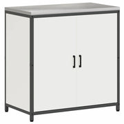 Pensile da cucina | Stoccaggio in cucina HATTEM Bianco 90 x 50 x 92 cm Acciaio
