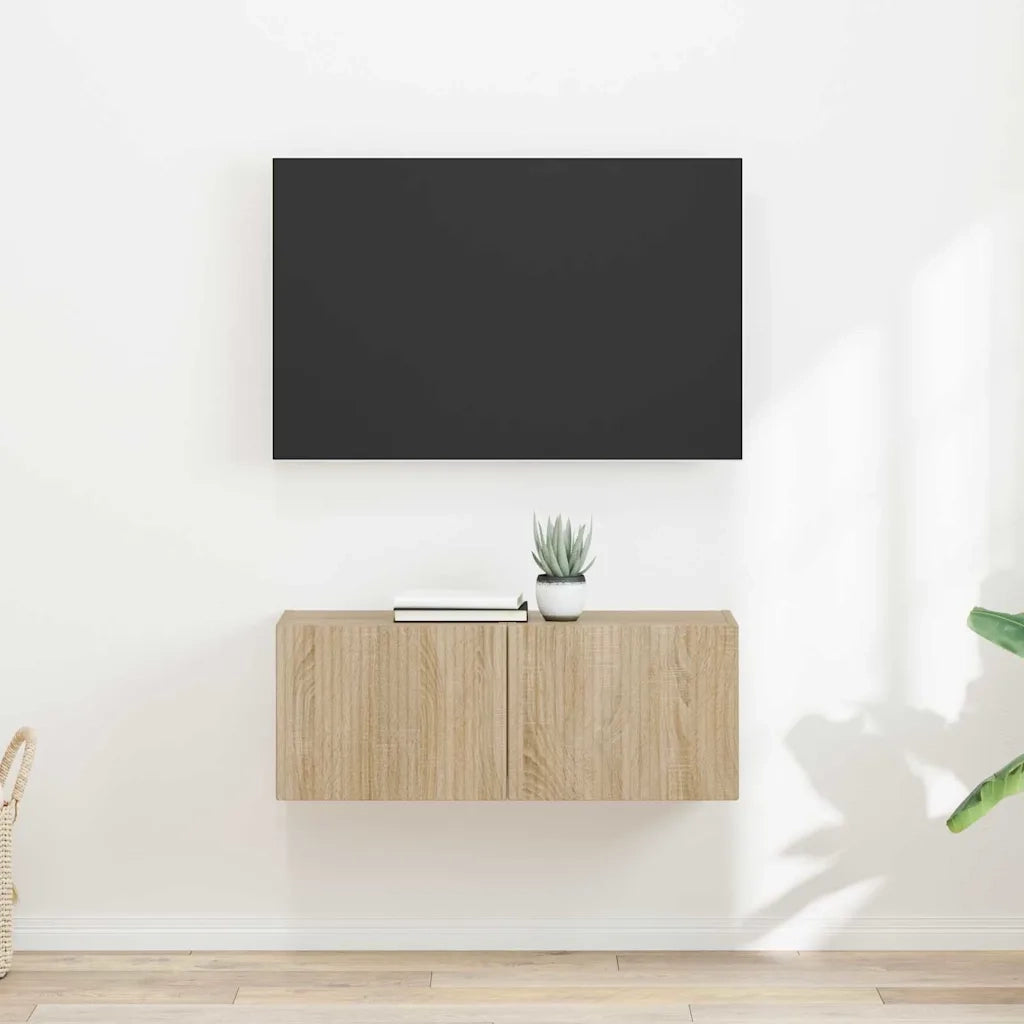 Mobile TV da parete 2 pcs Sonoma 39 x 31 x 29,5 cm