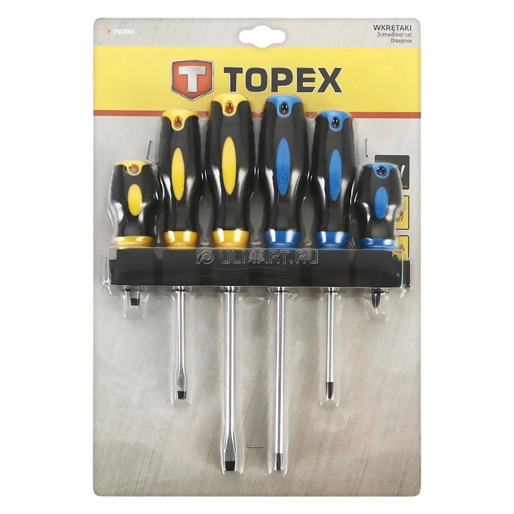 SERIE CACCIAVITI 6 pezzi  - TOPEX