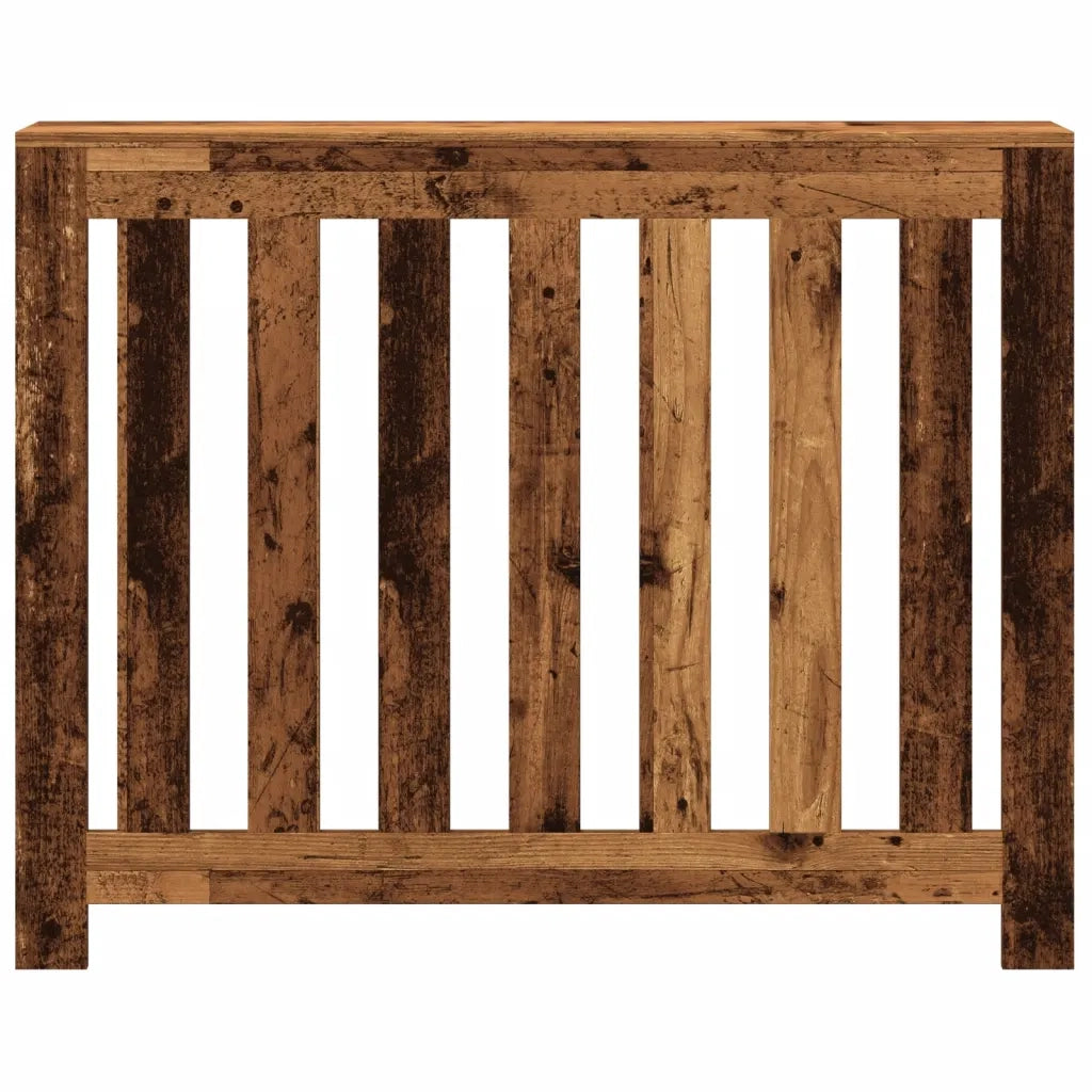 vidaXL Copertura Termosifone Legno Antico 104x20x82 Legno Multistrato