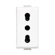 Biesse presa bipasso 2p+t 10/16a 250v compatibile bticino matrix come am5180