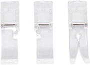Set di Stecche per Macchina da Cucire 3 Pezzi - Stecche Transparenti per Persiane - Accessorio per Macchina da Cucire - Larghezza 10 mm